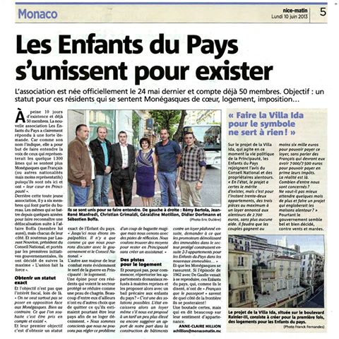 Article monaco matin 10062013